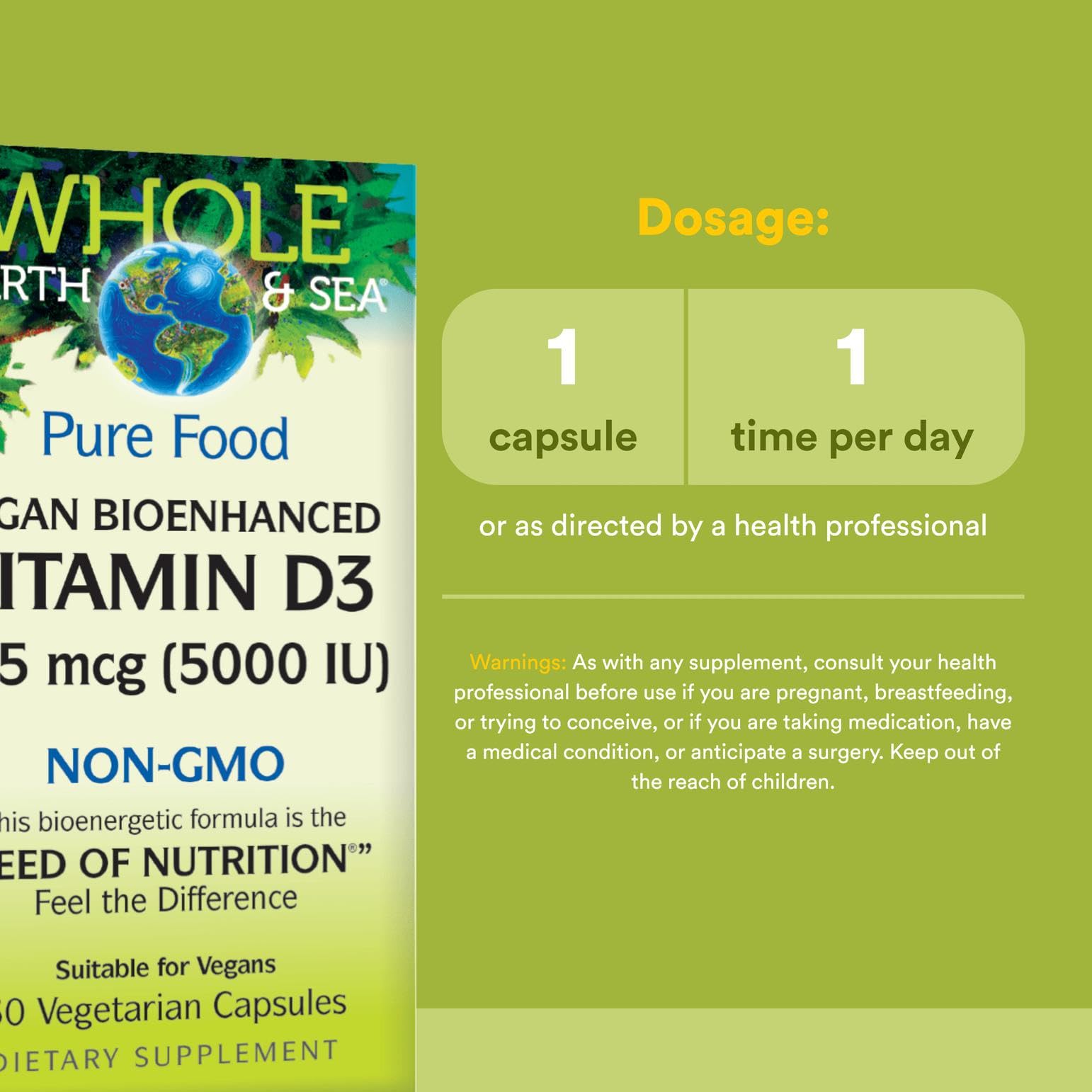 Non-GMO lichen-based Vitamin D3 purification and potency