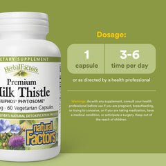 Product label highlighting liver health formula