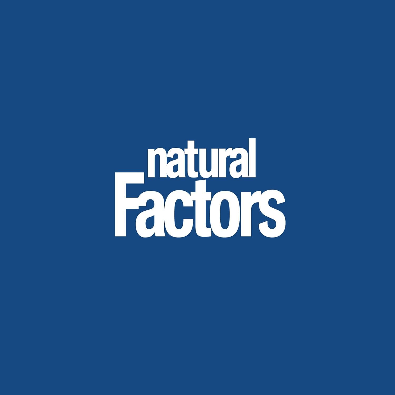 Close-up of Natural Factors 90-wafers bottle