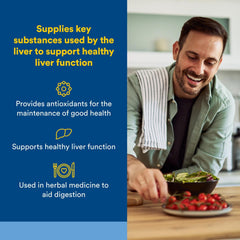 Liver Health Formula capsules bottle close-up