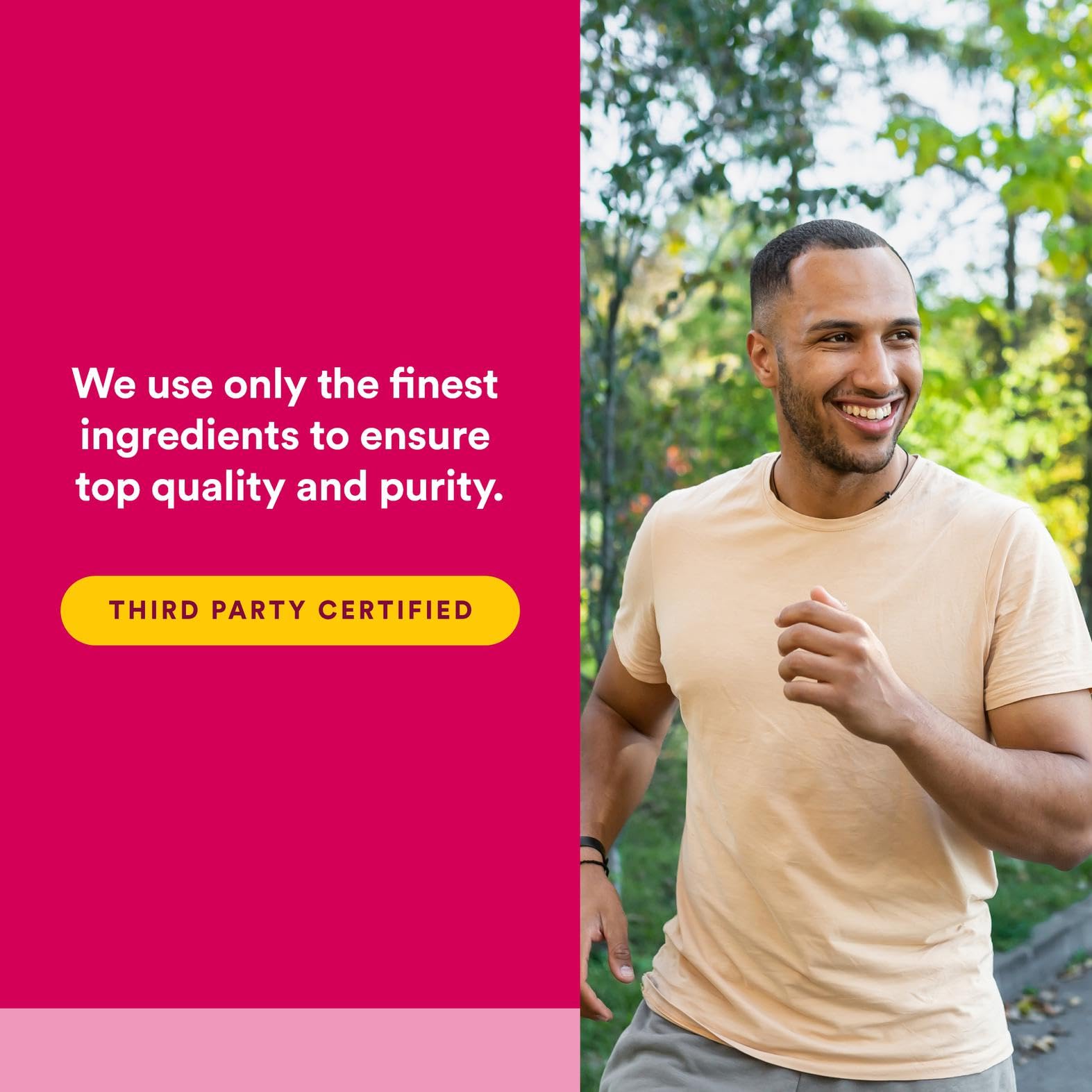 Non-GMO and allergen-free icons on packaging