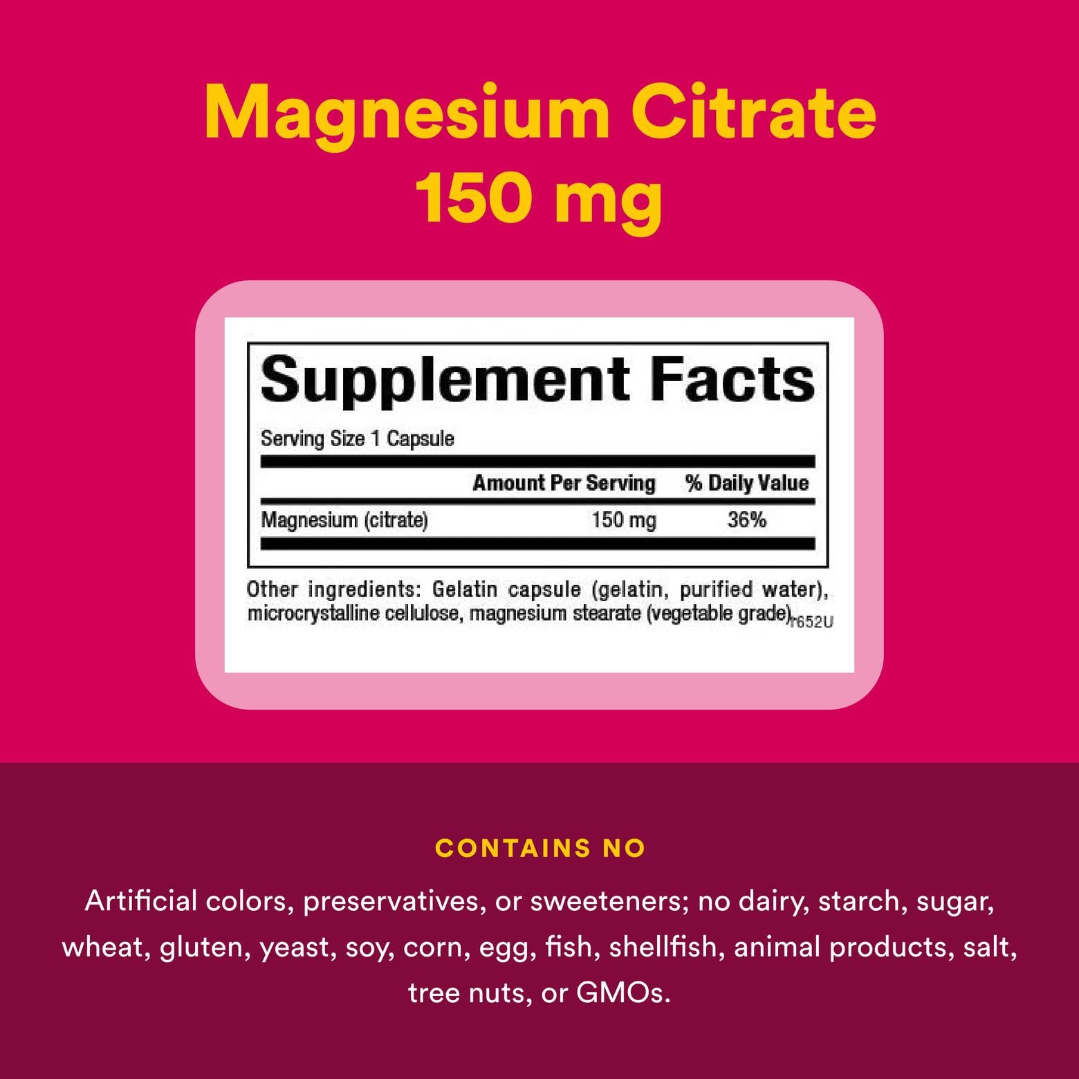 Natural Factors Magnesium Citrate bottle beside its packaging
