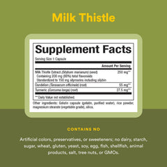 Dandelion root and Turmeric root for liver support