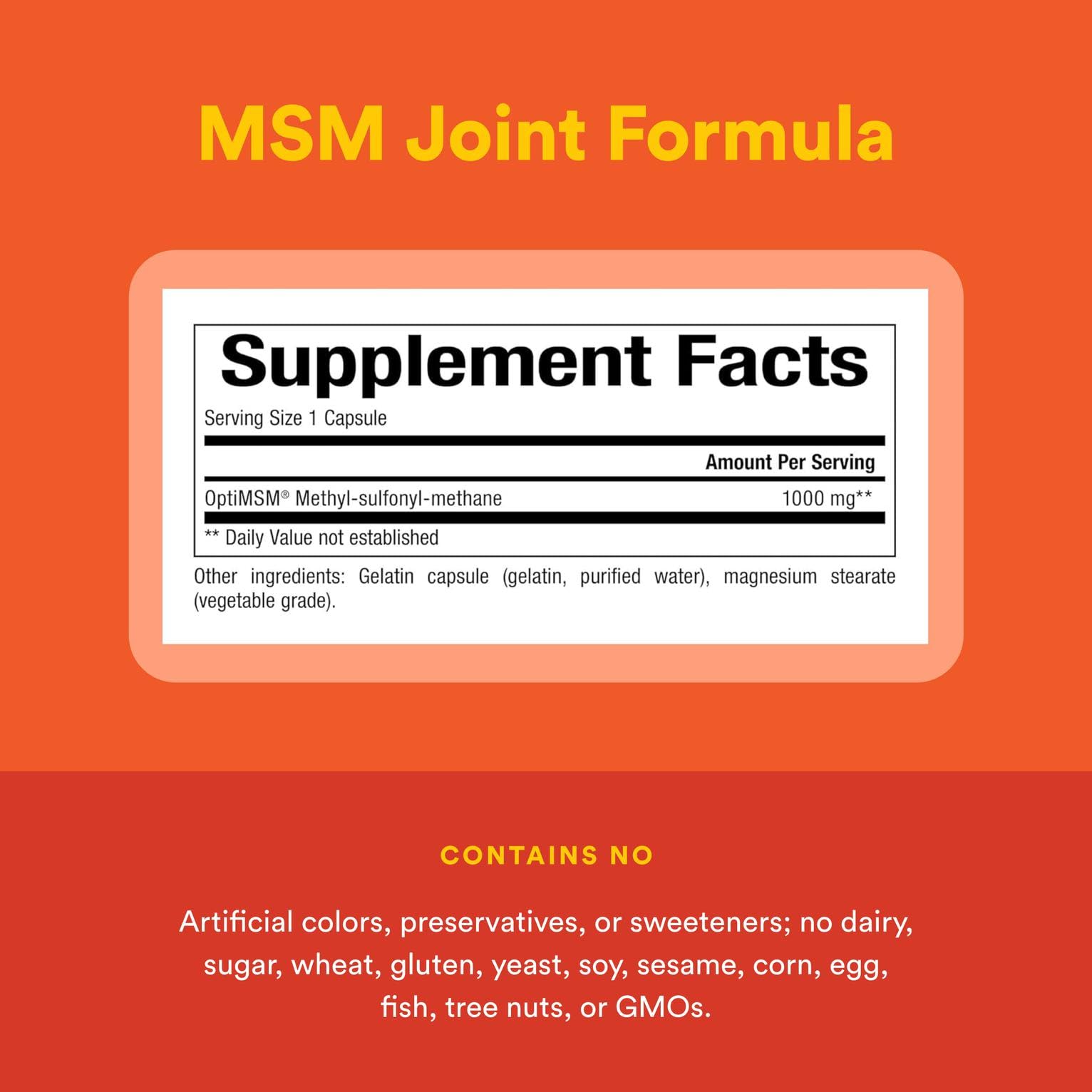 Hair, skin and nails benefiting from MSM