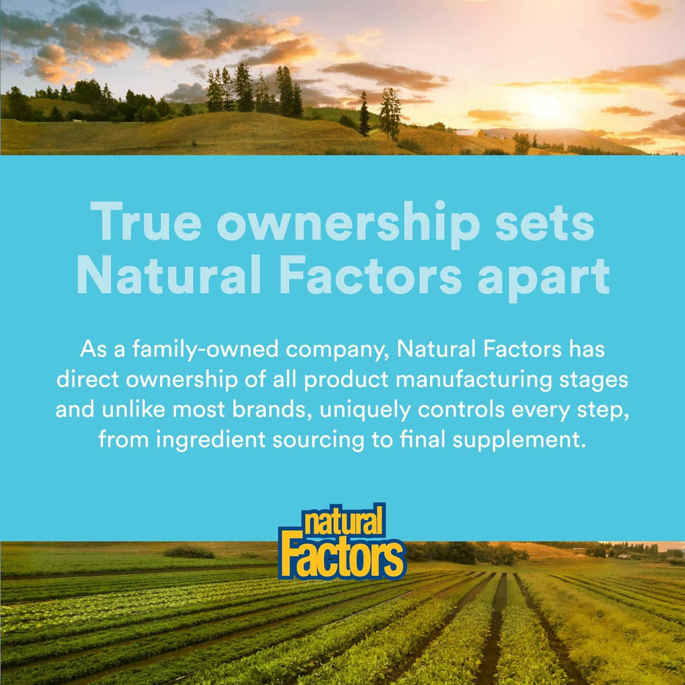 Natural Factors production facilities, labs, and encapsulation capabilities