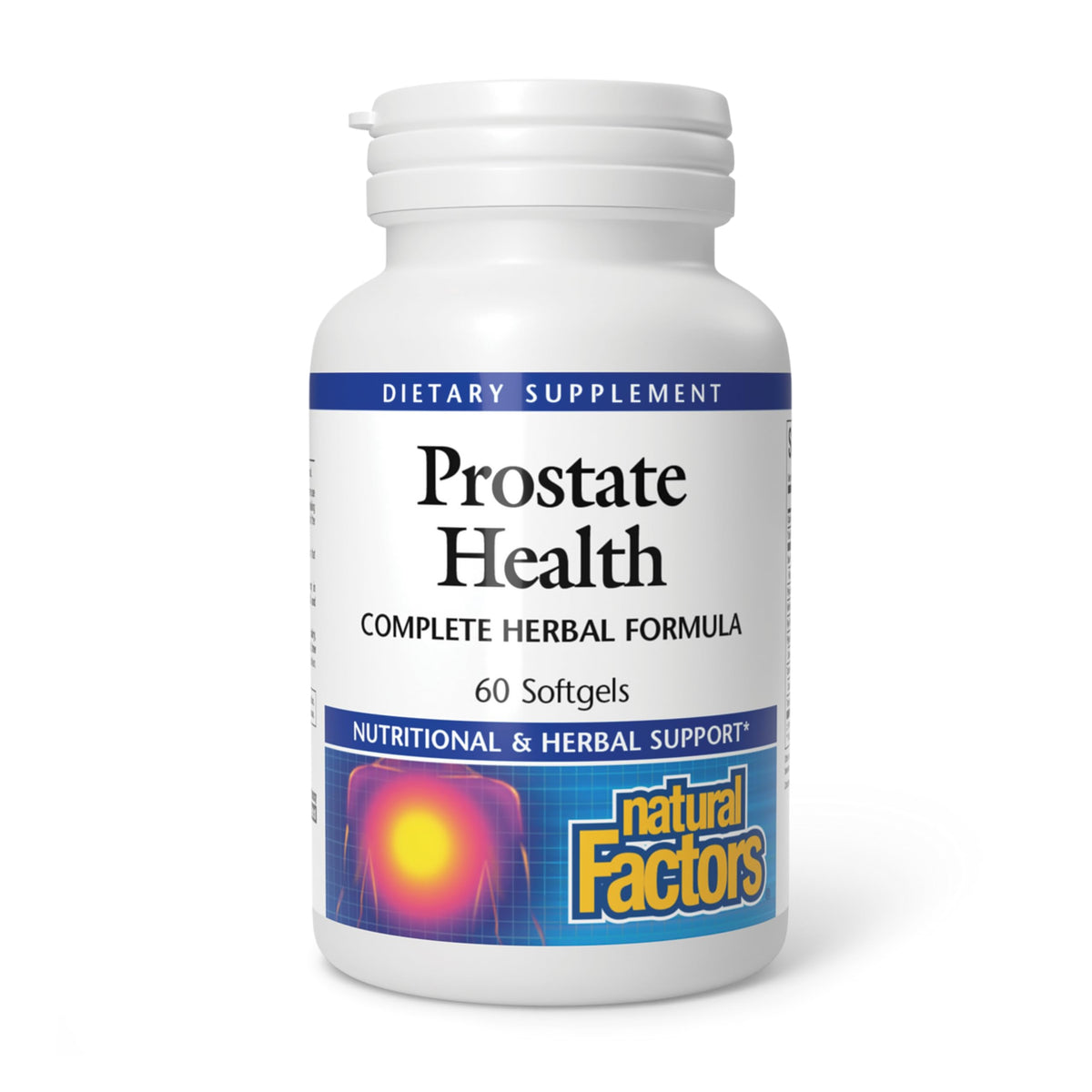 Front of Natural Factors Prostate Health Formula packaging