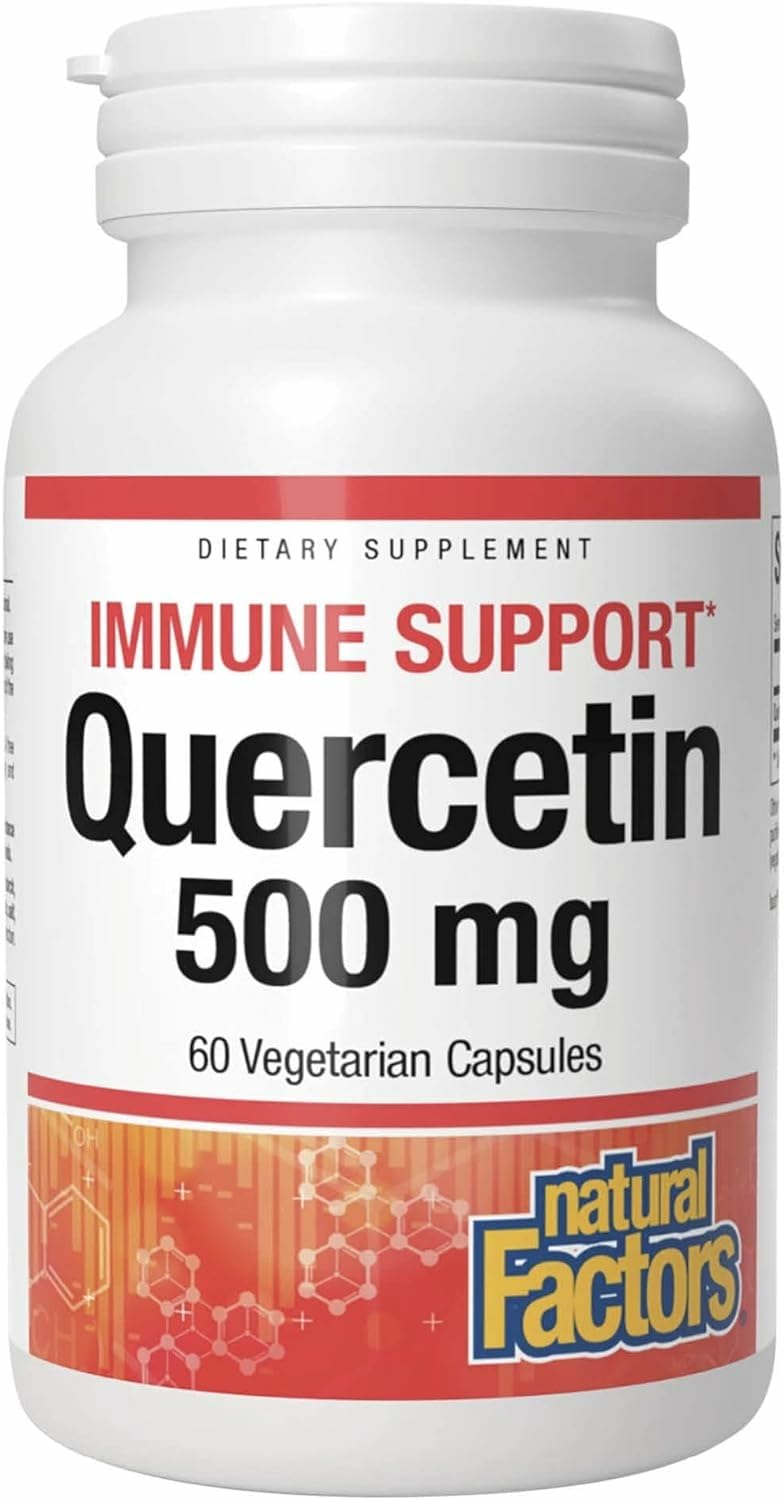 Natural Factors Quercetin bottle - front view
