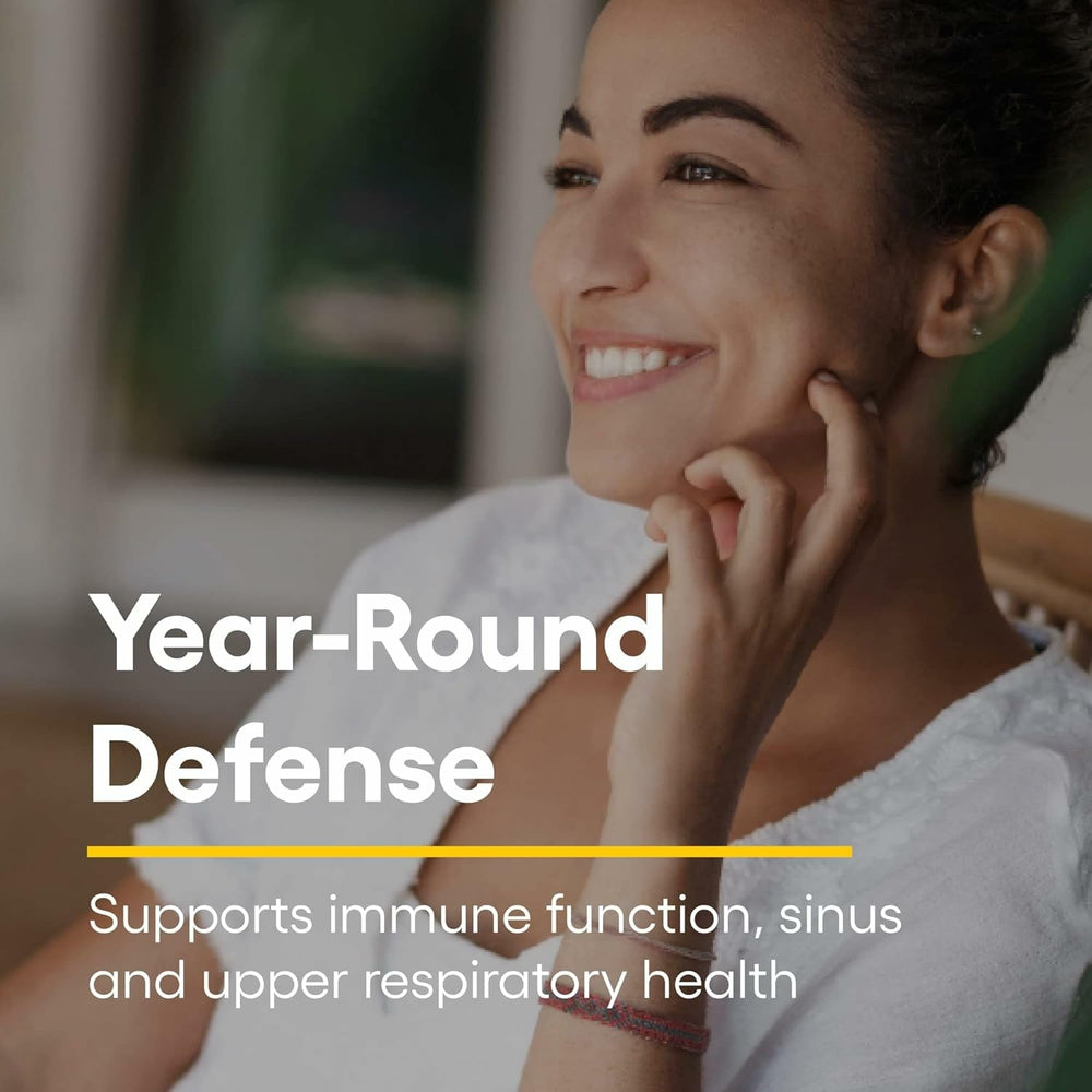 Natural Factors Quercetin bottle on a table