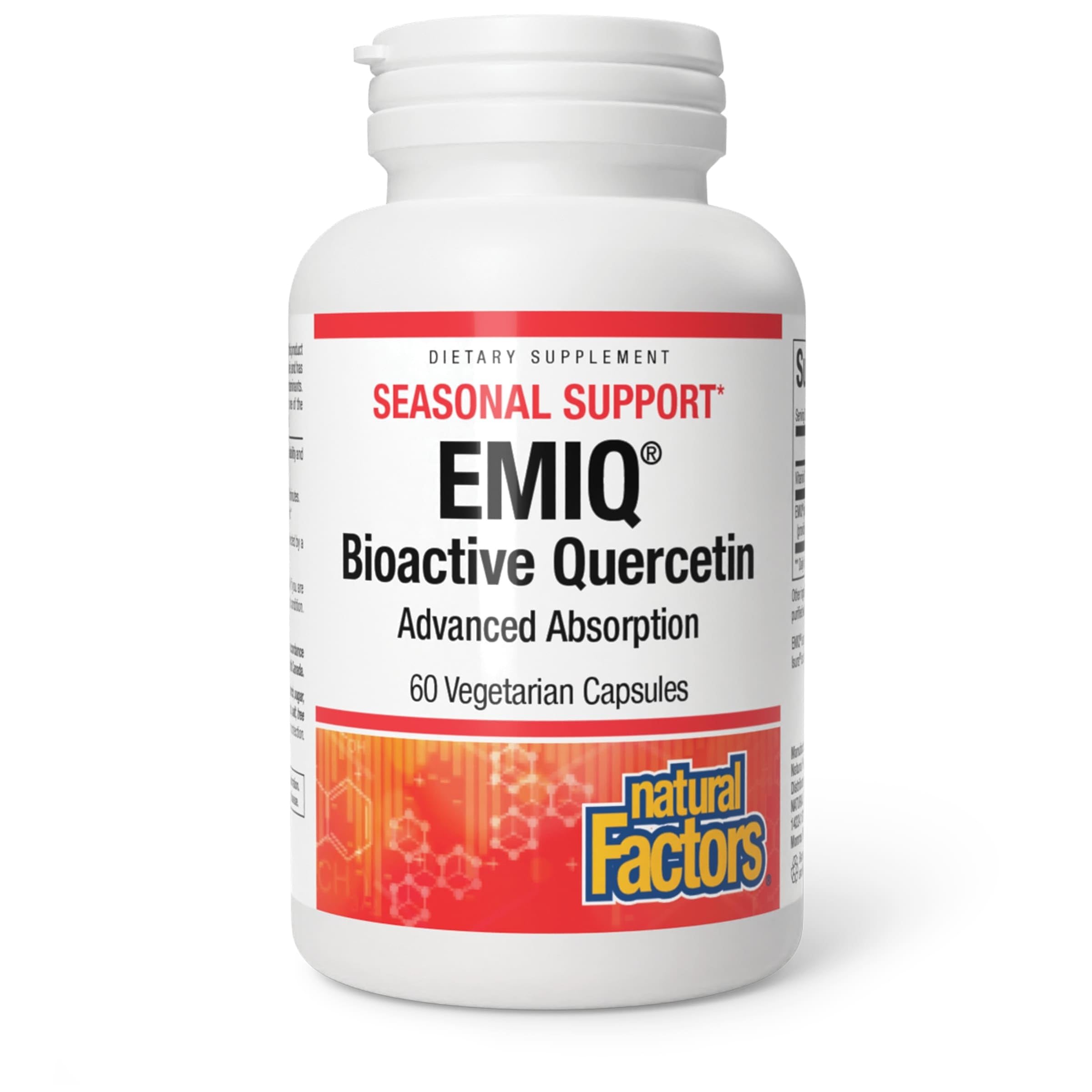 Hero image: Natural Factors Quercetin EMIQ with Vitamin C