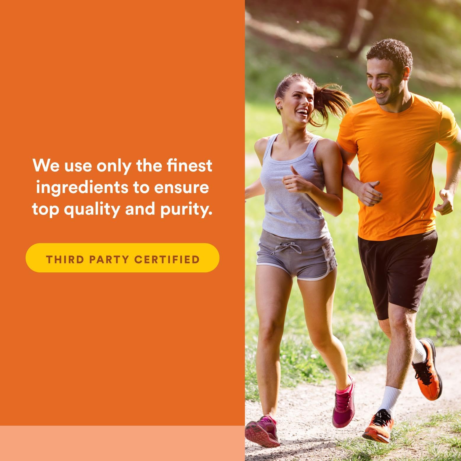 Organic, non-GMO sourcing and sustainable farming