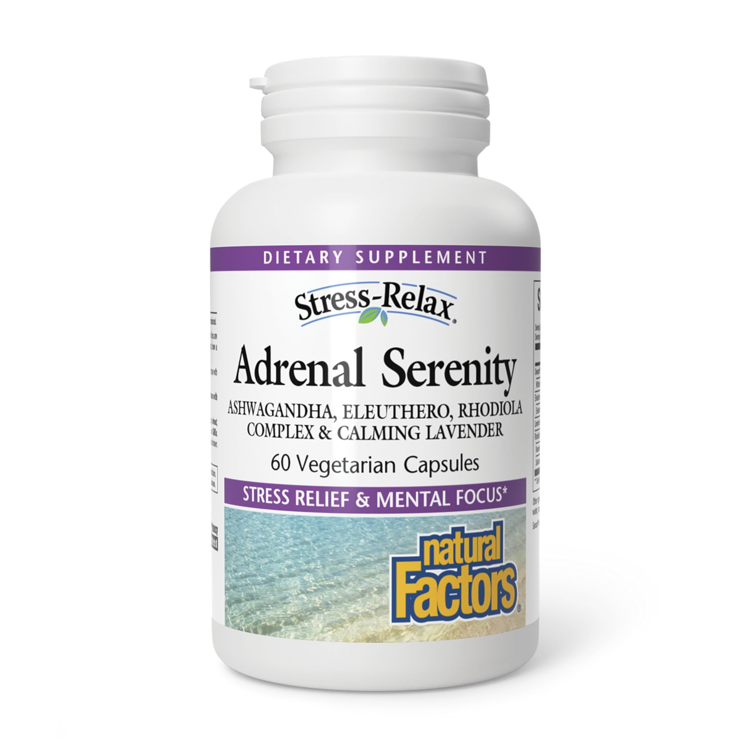 Natural Factors STRESS-RELAX Adrenal Serenity bottle with 60 capsules