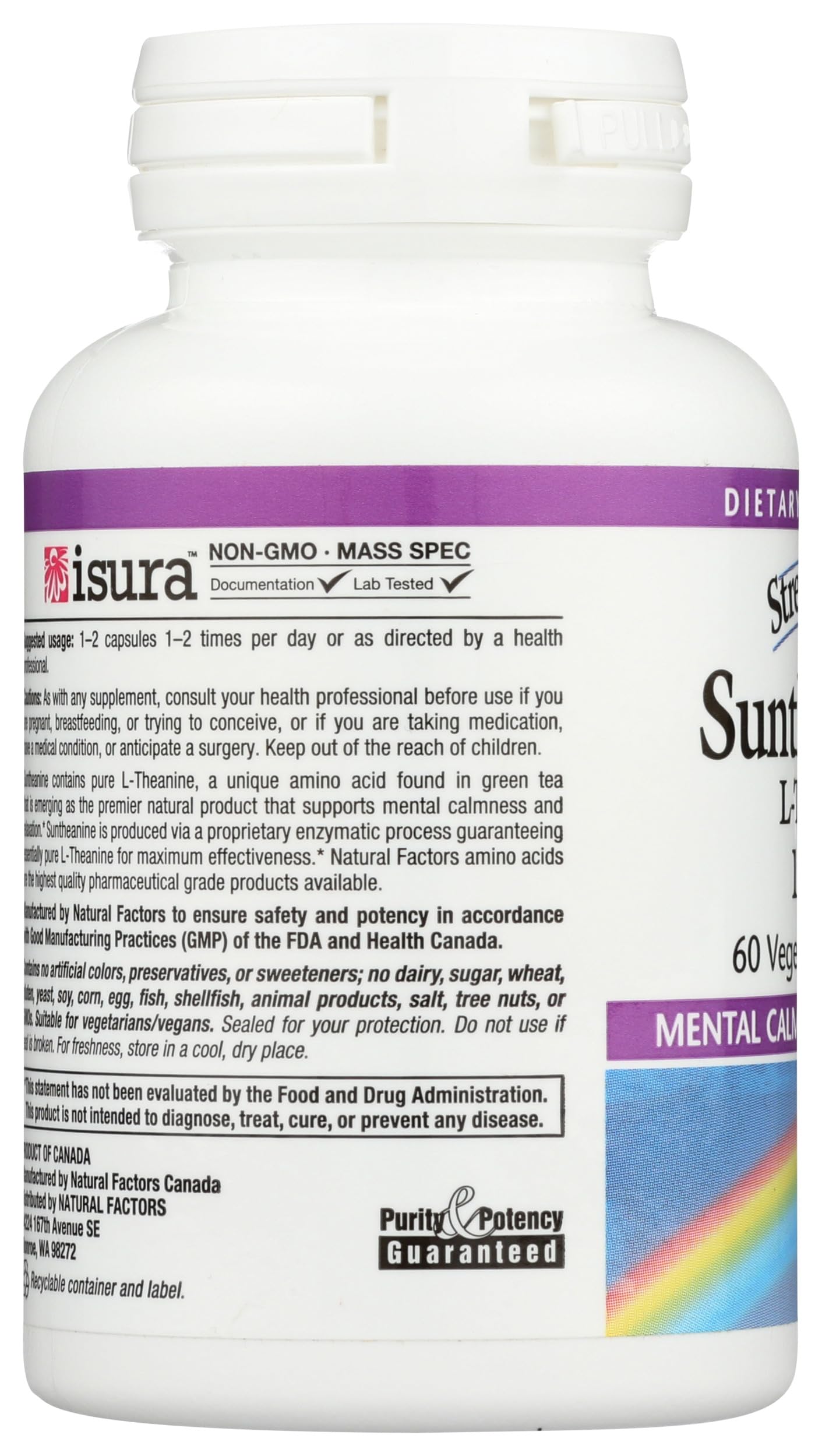 Vegan, non-GMO, gluten-free certification icons