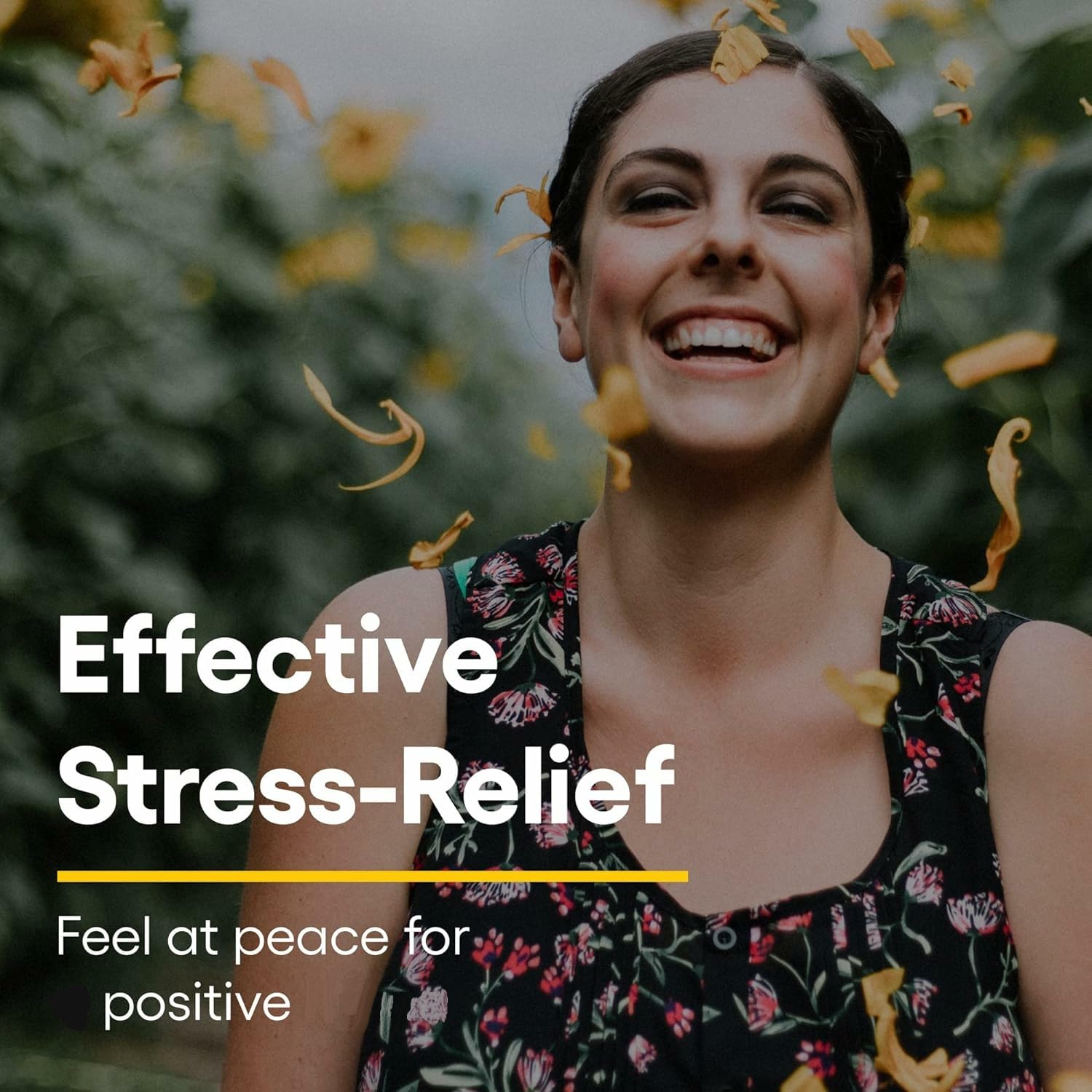 Concept image of calm sleep support with L-Theanine