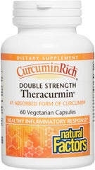 Natural Factors Theracurmin CurcuminRich 60 mg bottle – 60 count (pack of 1)