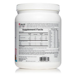 Back label showing ingredients and nutrition facts for Natural Factors Total Body Collagen