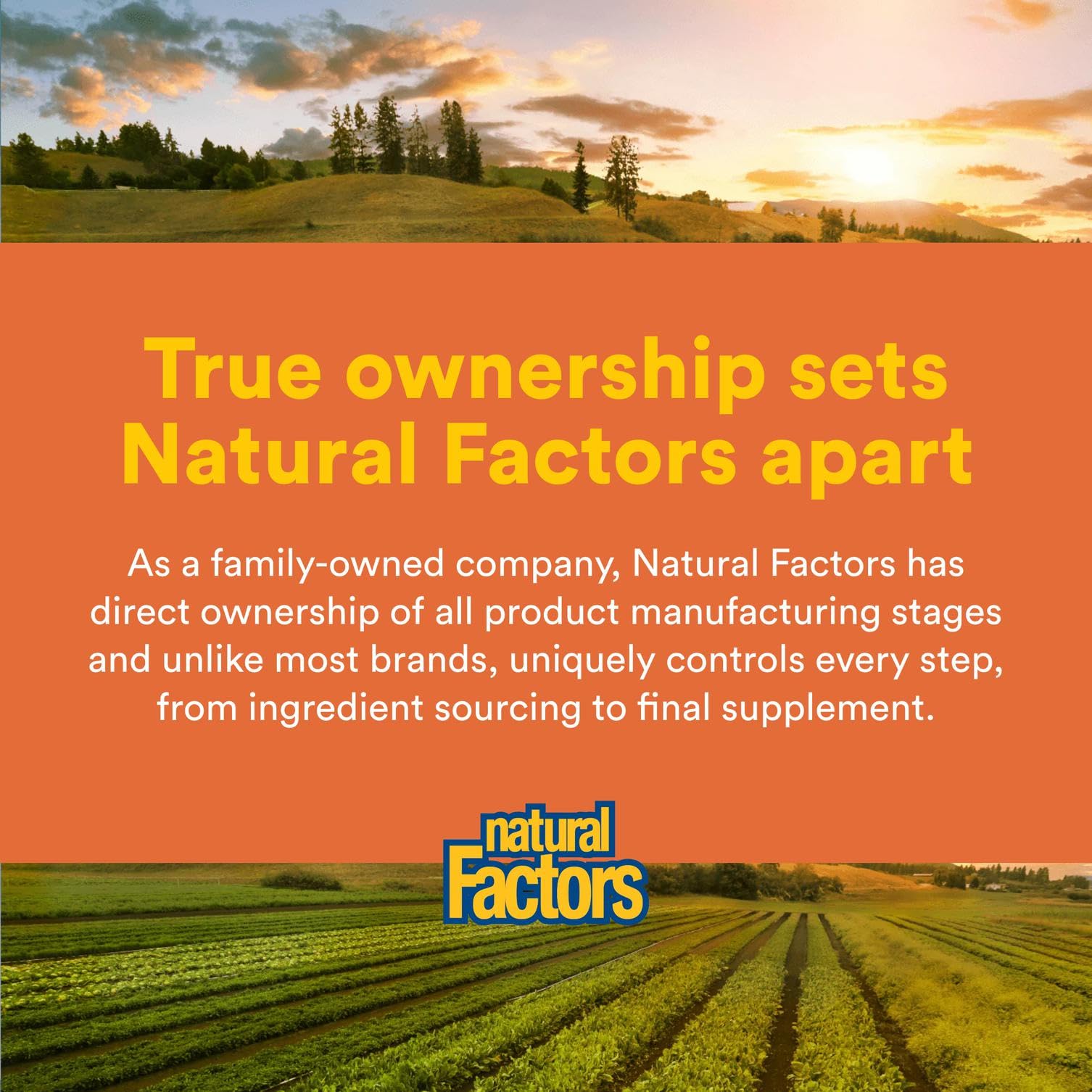 Natural Factors brand sustainability and carbon neutrality