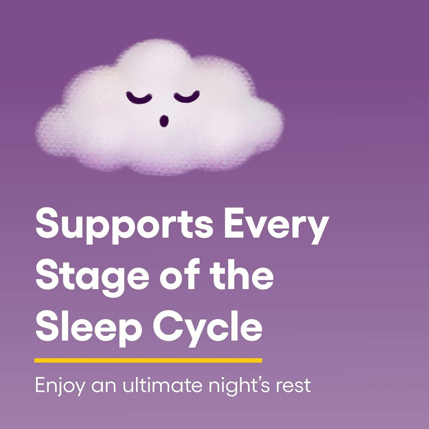 Dairy and gluten-free label on Natural Factors Tranquil Sleep packaging