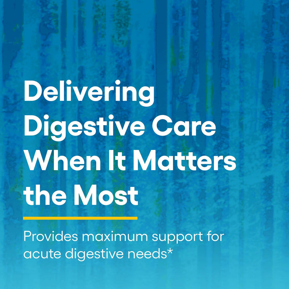 Label emphasizing gut health and digestion support