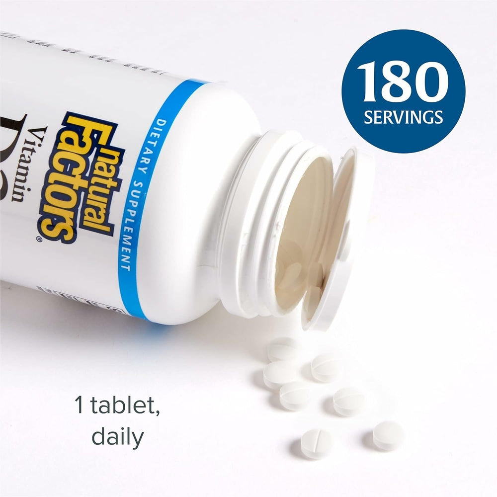 Natural Factors Vitamin D3 1000 IU bottle with packaging