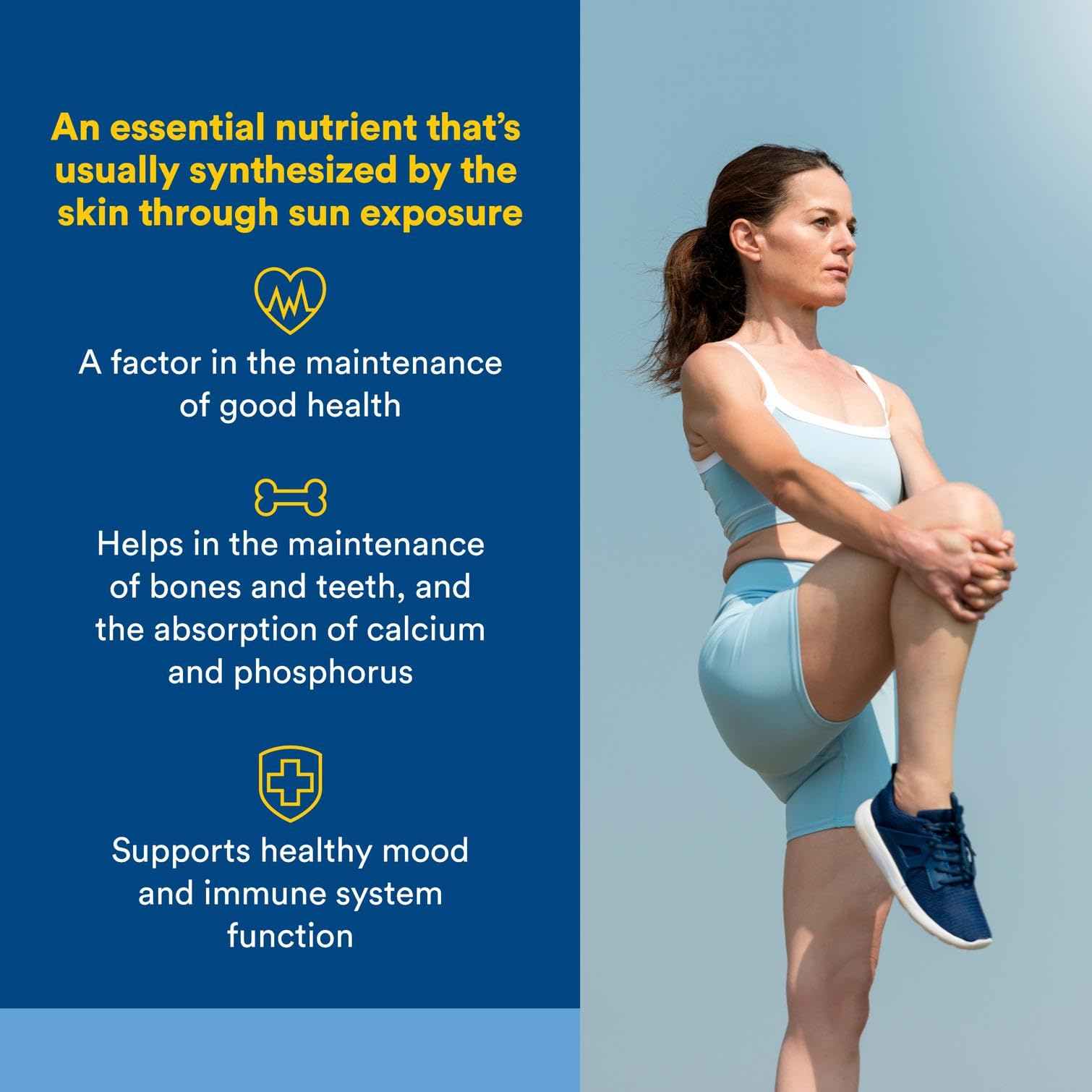 Dropper releasing vitamin D3 liquid