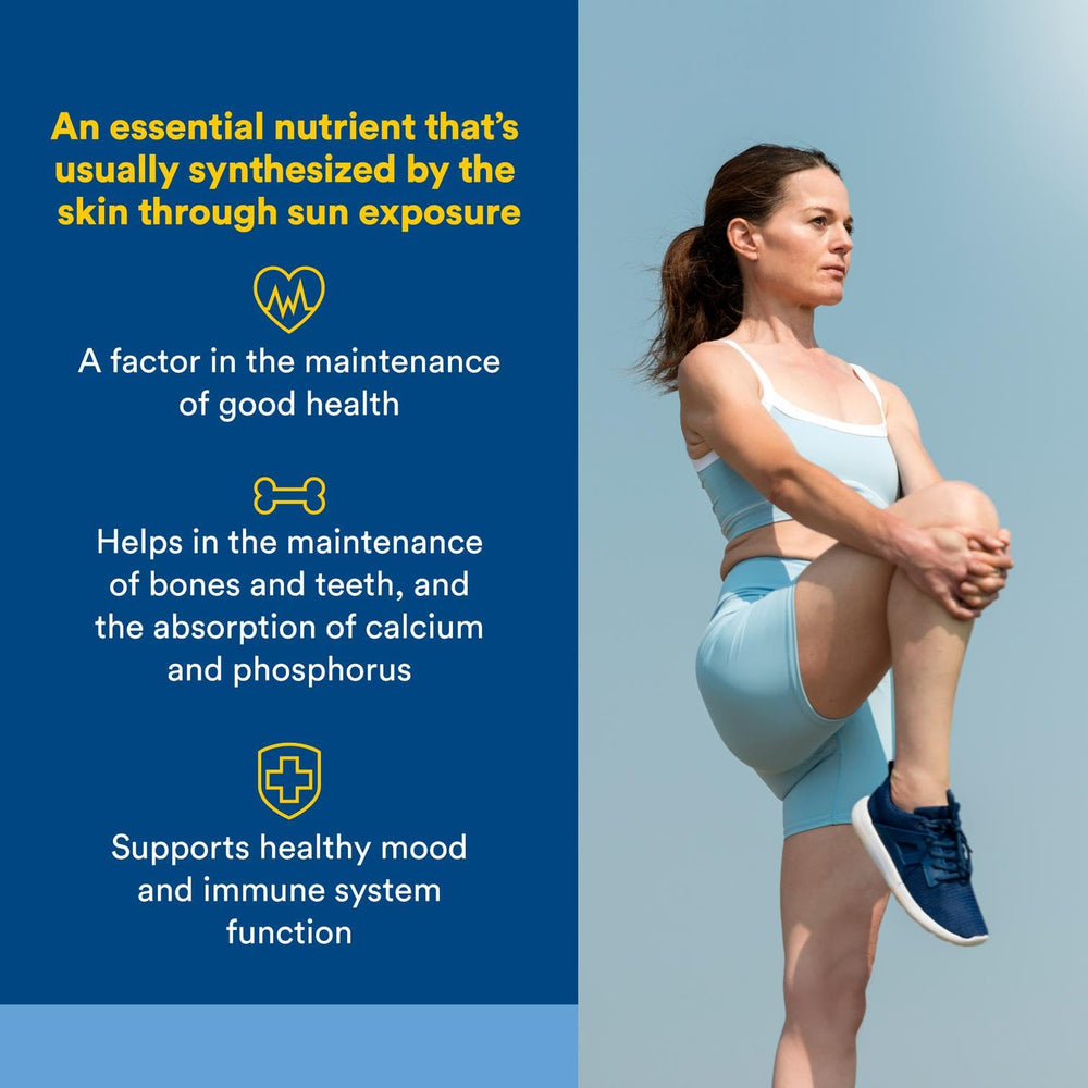 Dropper releasing vitamin D3 liquid