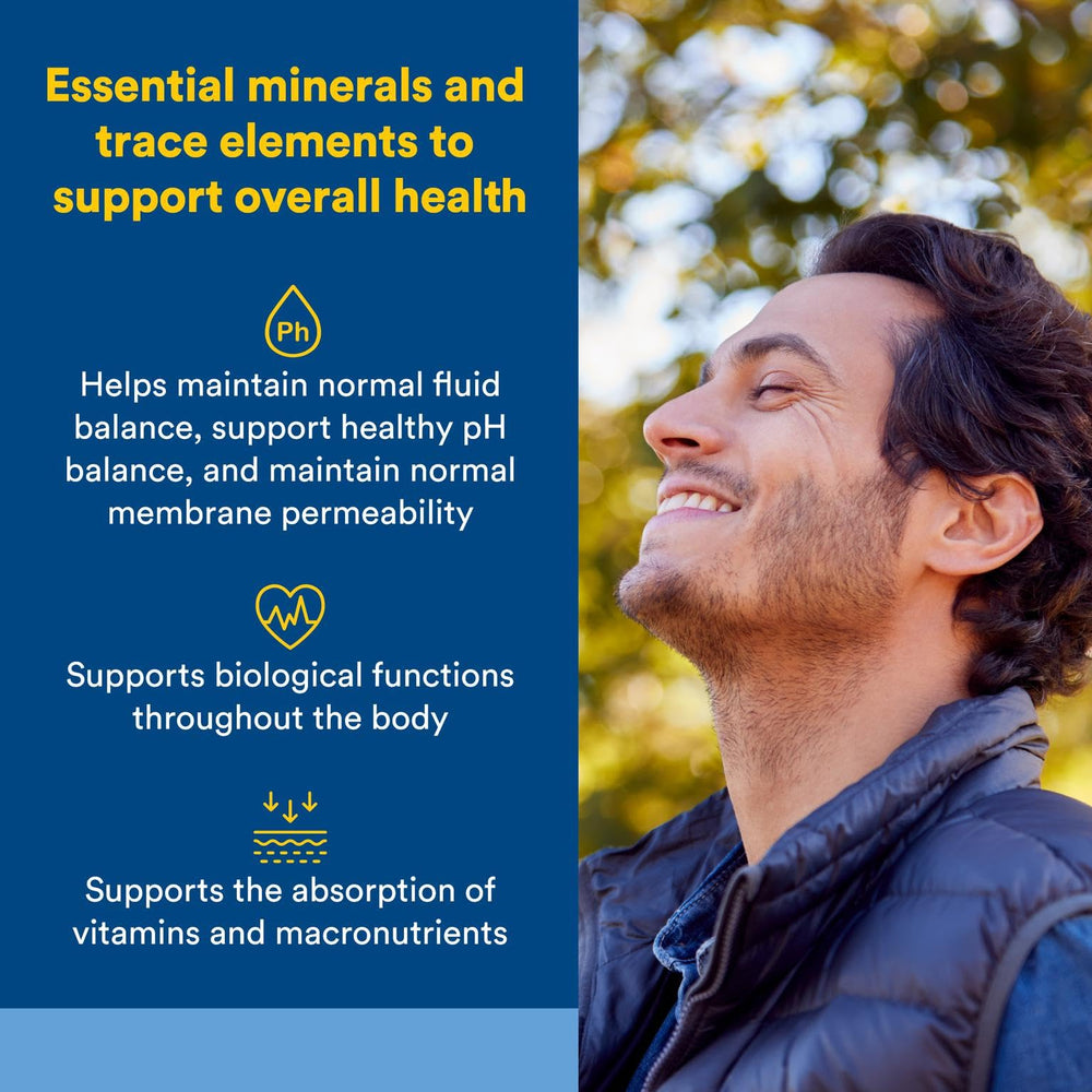 Natural Factors branding on the Deep Ocean Minerals label