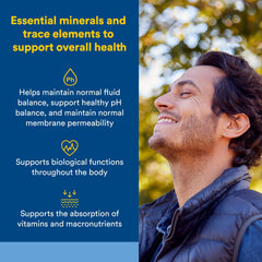 Natural Factors branding on the Deep Ocean Minerals label