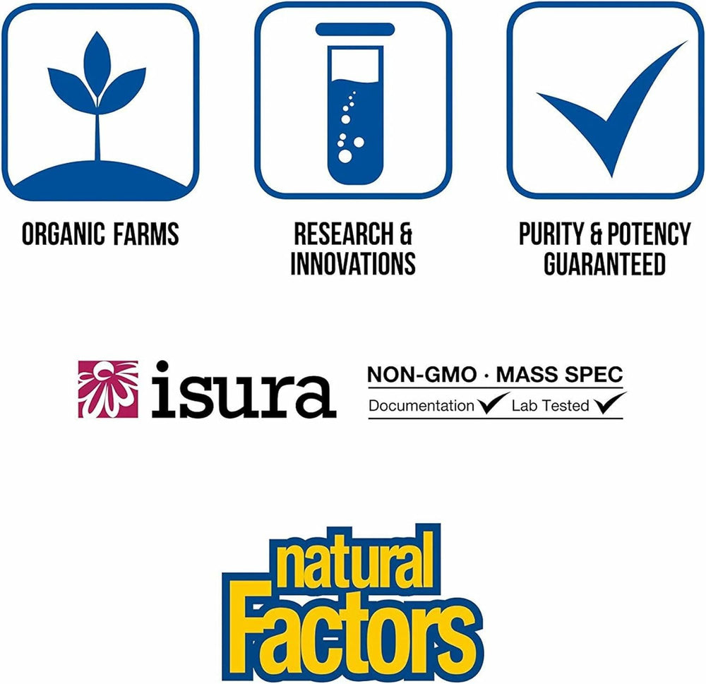 Allergen-free and non-GMO labeling on bottle