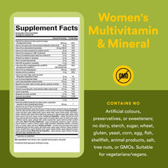 Vegan formula for women with whole-food nutrients