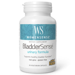 Natural Factors Womensense BladderSense product bottle and label