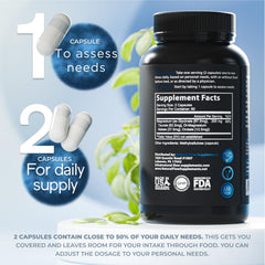 Close-up of magnesium glycinate form in the supplement