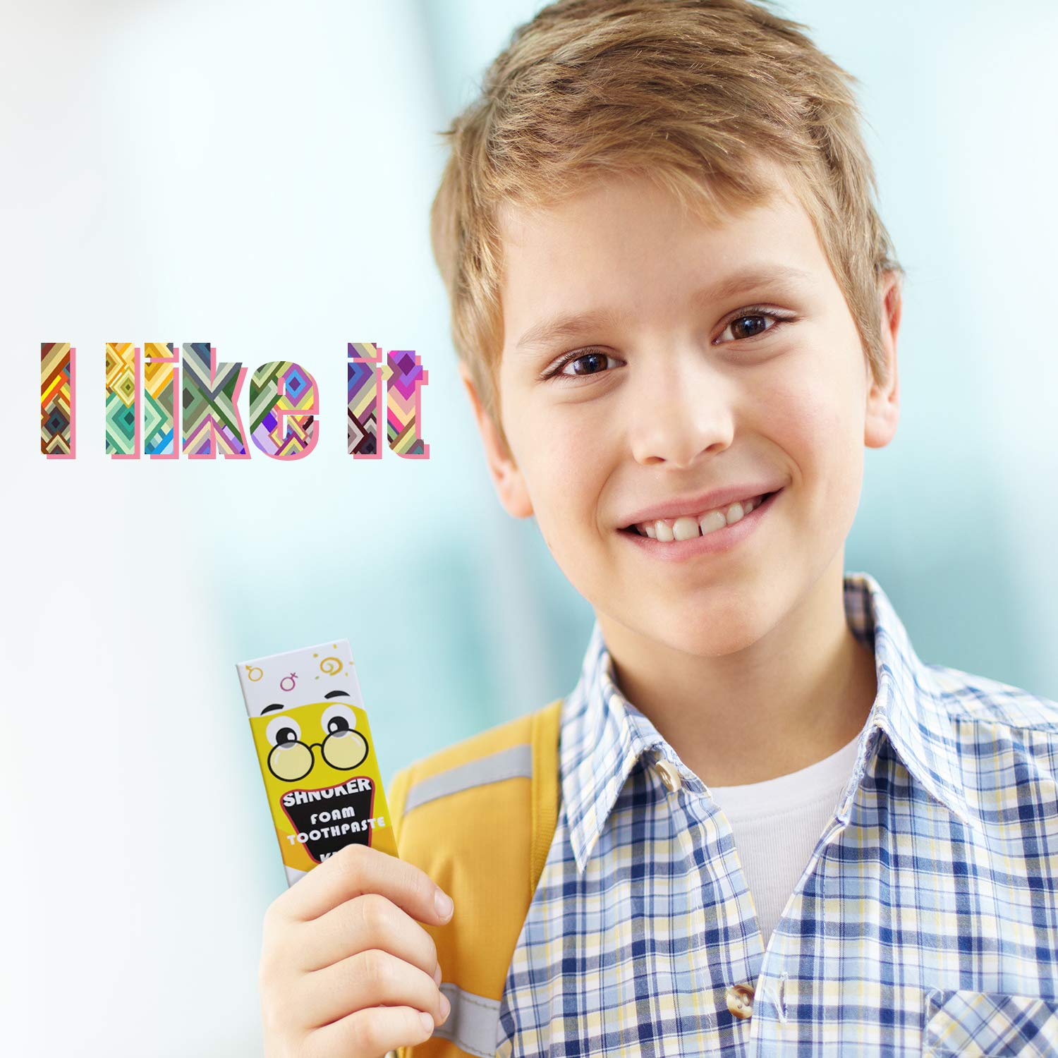 Natural fluoride-free strawberry toothpaste for children