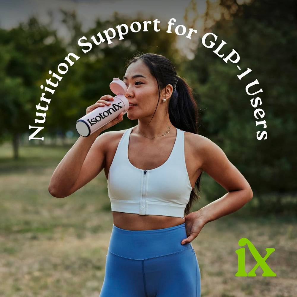 Natural fruit flavor powder being mixed