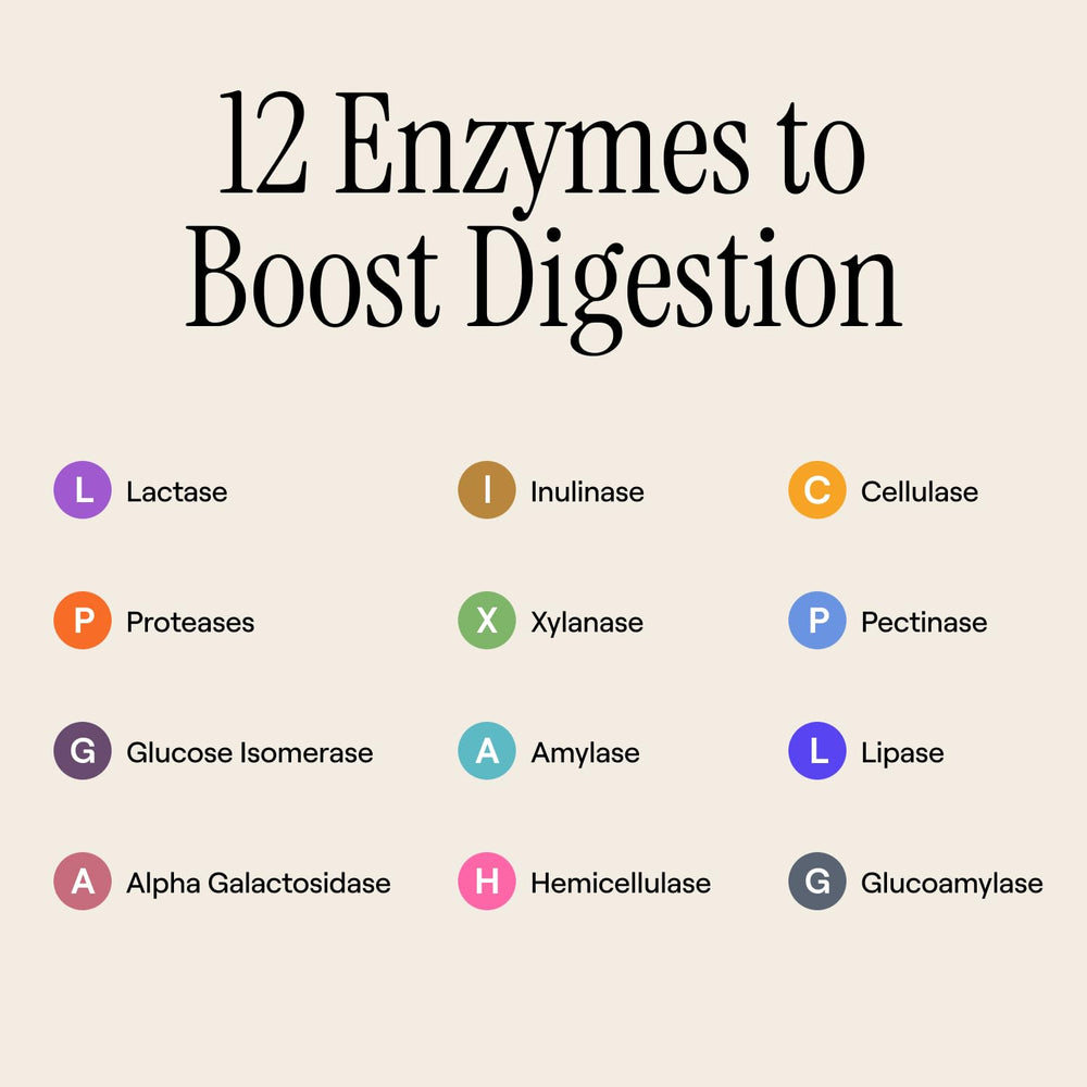 Natural herbs label for IBS formula