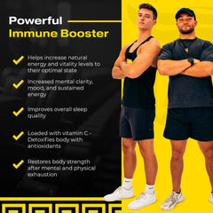 Natural immunity and vitality with bee pollen supplement