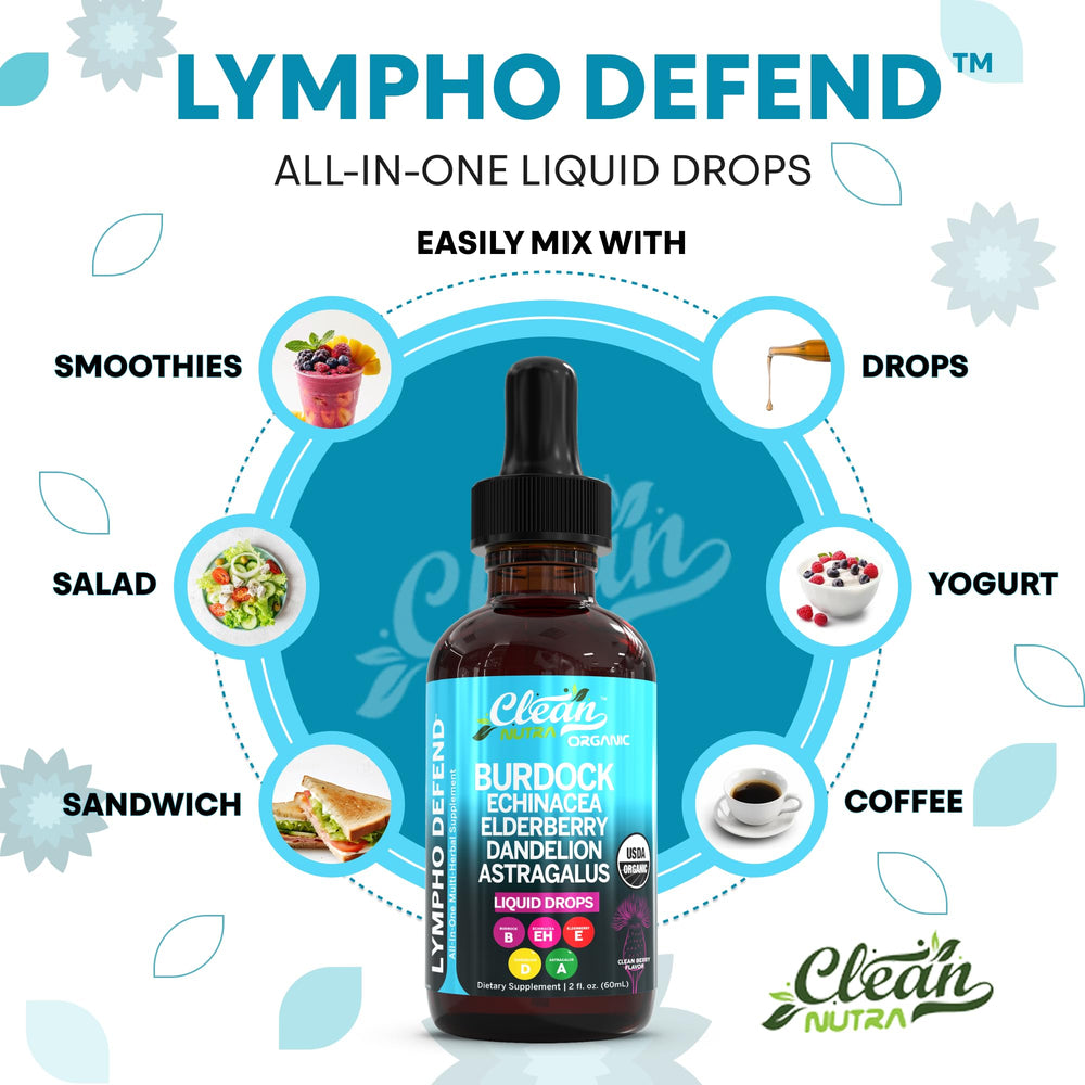 Natural ingredients around a bottle