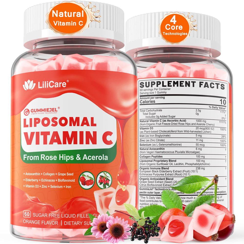 Hero image of Natural Liposomal Vitamin C 1000mg Gummies