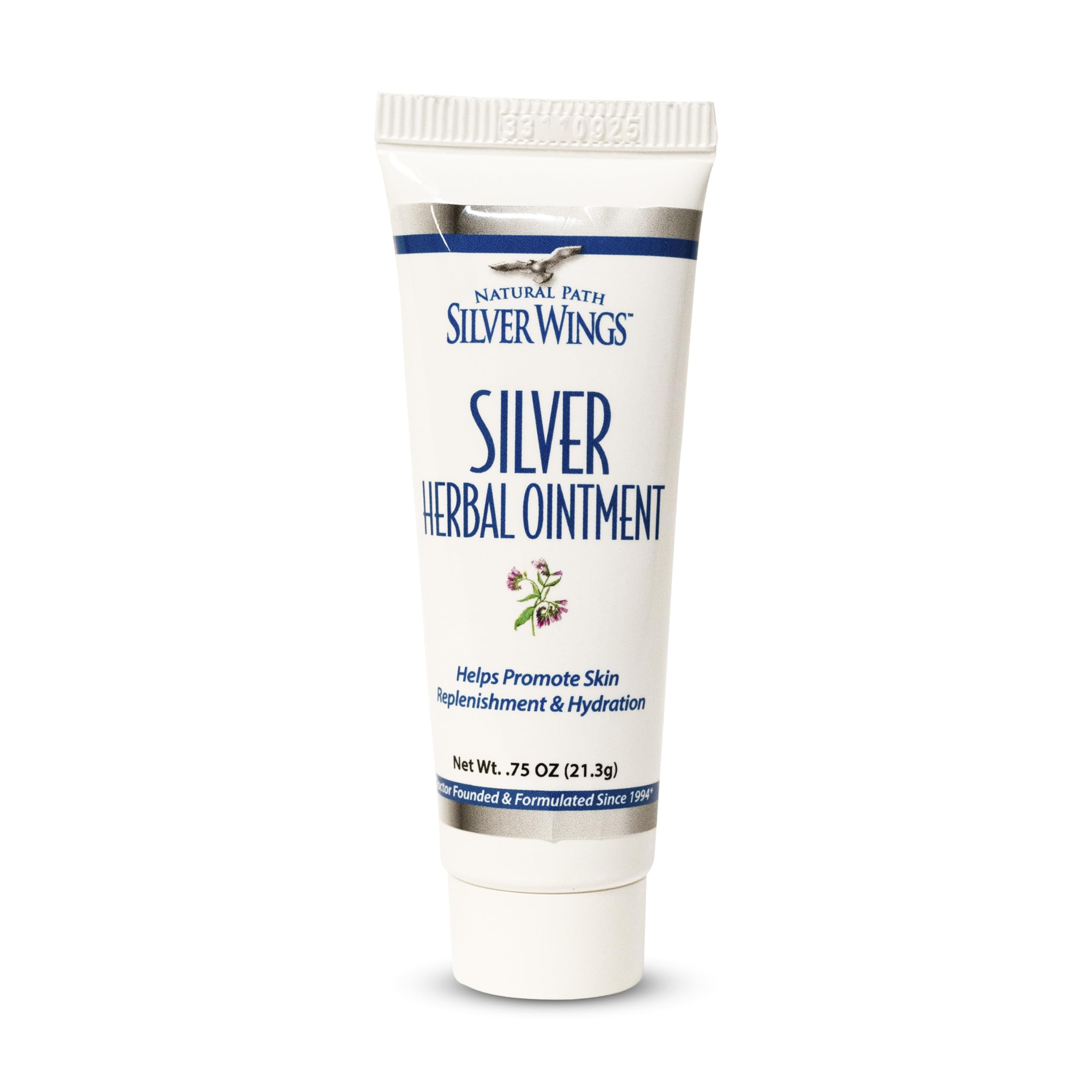 Natural Path Silver Wings 250ppm Silver Herbal Ointment bottle 0.75oz