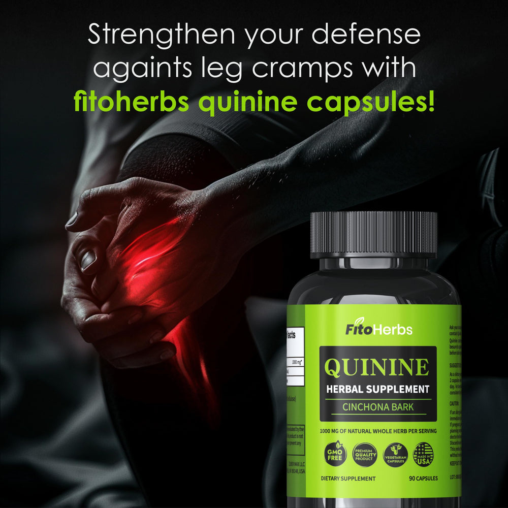 Natural ingredients and labeling of quinine supplement