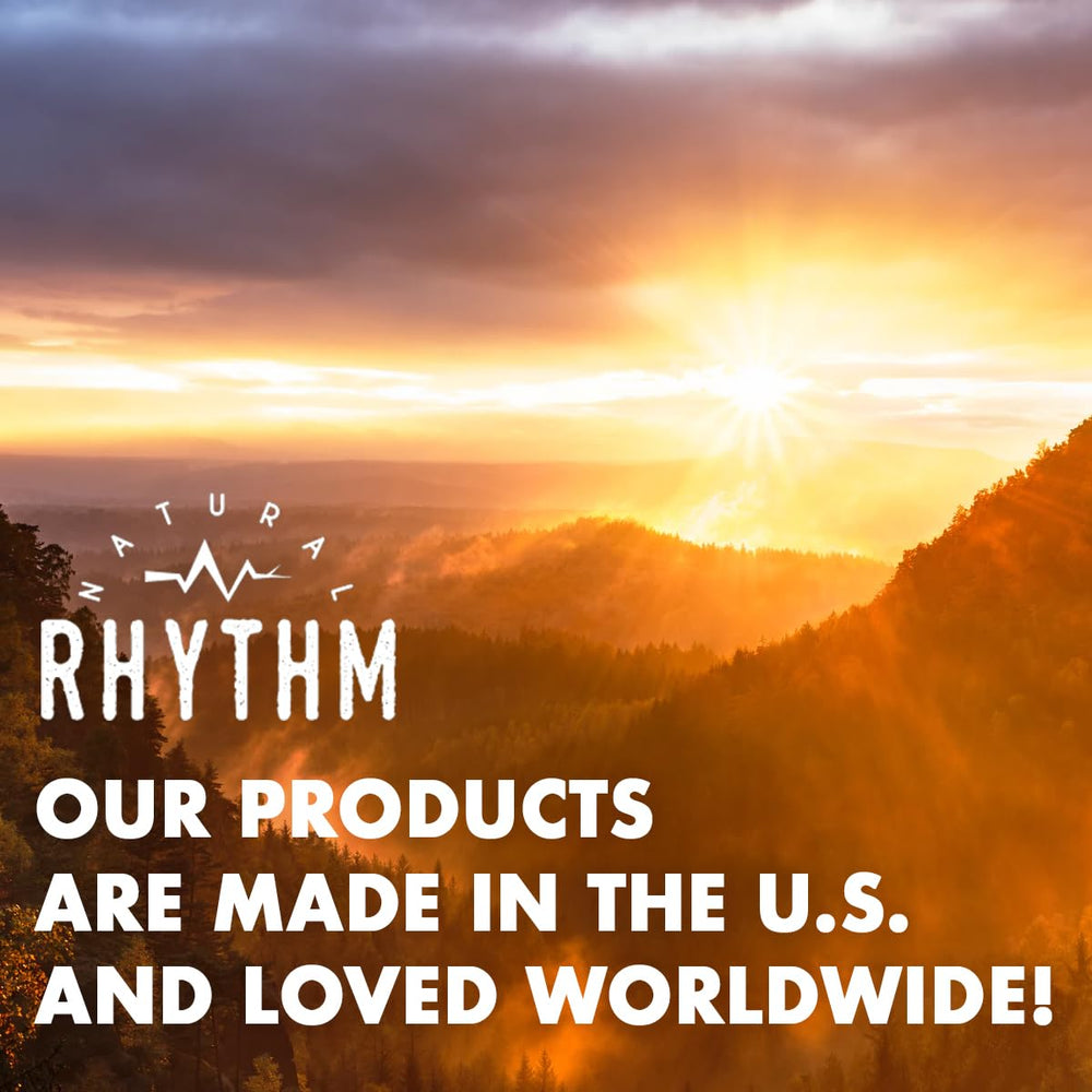 Natural Rhythm magnesium taurate emphasizes nerve and cardiovascular balance.