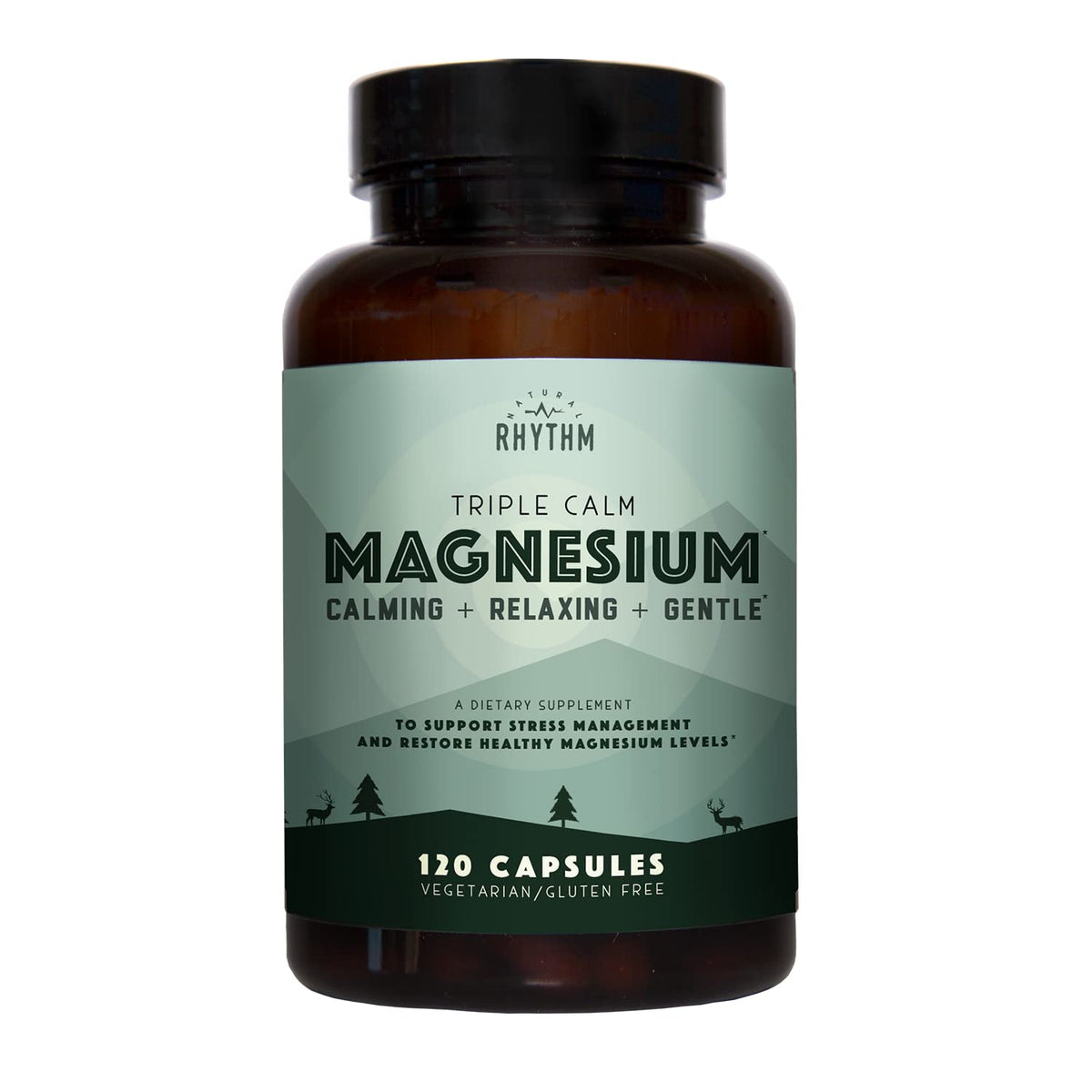 Natural Rhythm Triple Calm Magnesium bottle and label