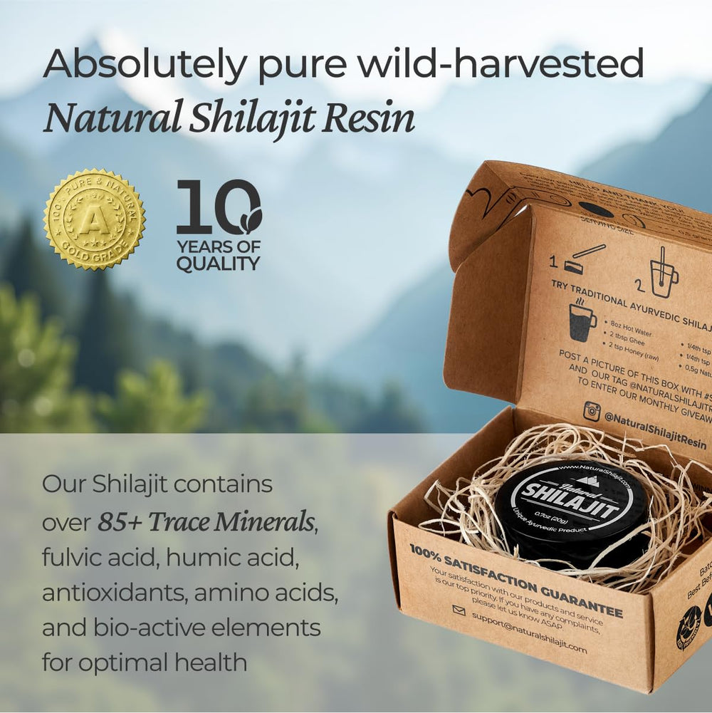 Natural Shilajit Resin from Altai Mountains – sample 3