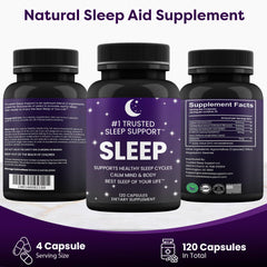 Close-up of a 120-capsule bottle labeled Lab Tested