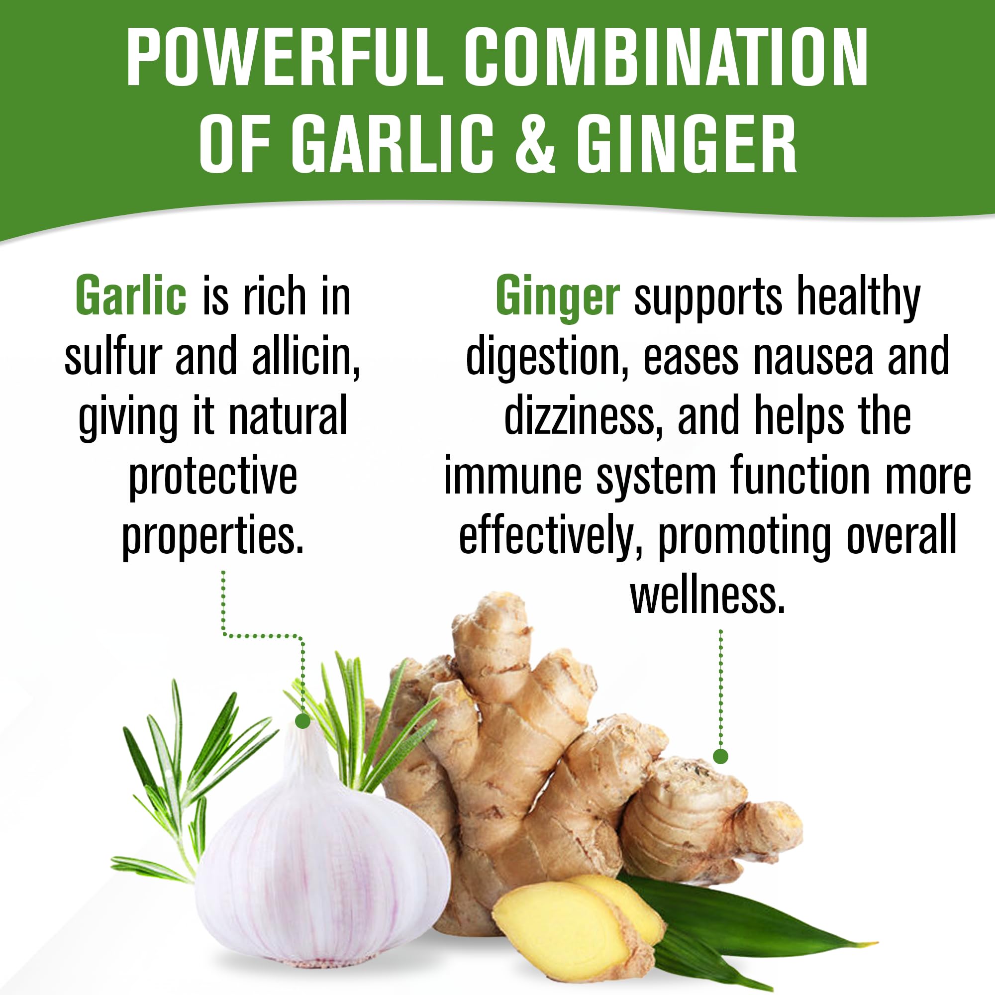 Ingredient highlight: garlic and ginger root