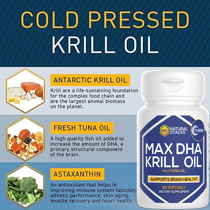 Natural Stacks Antarctic Krill Oil capsules arranged for daily wellness ritual.