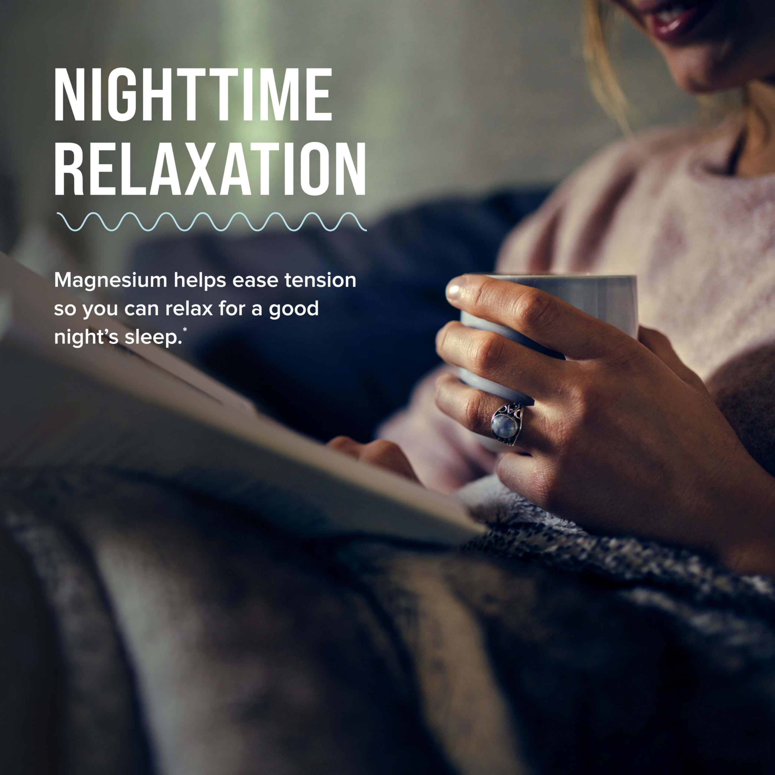 Fizzing honey chamomile flavored drink prepared from CALM Mind powder