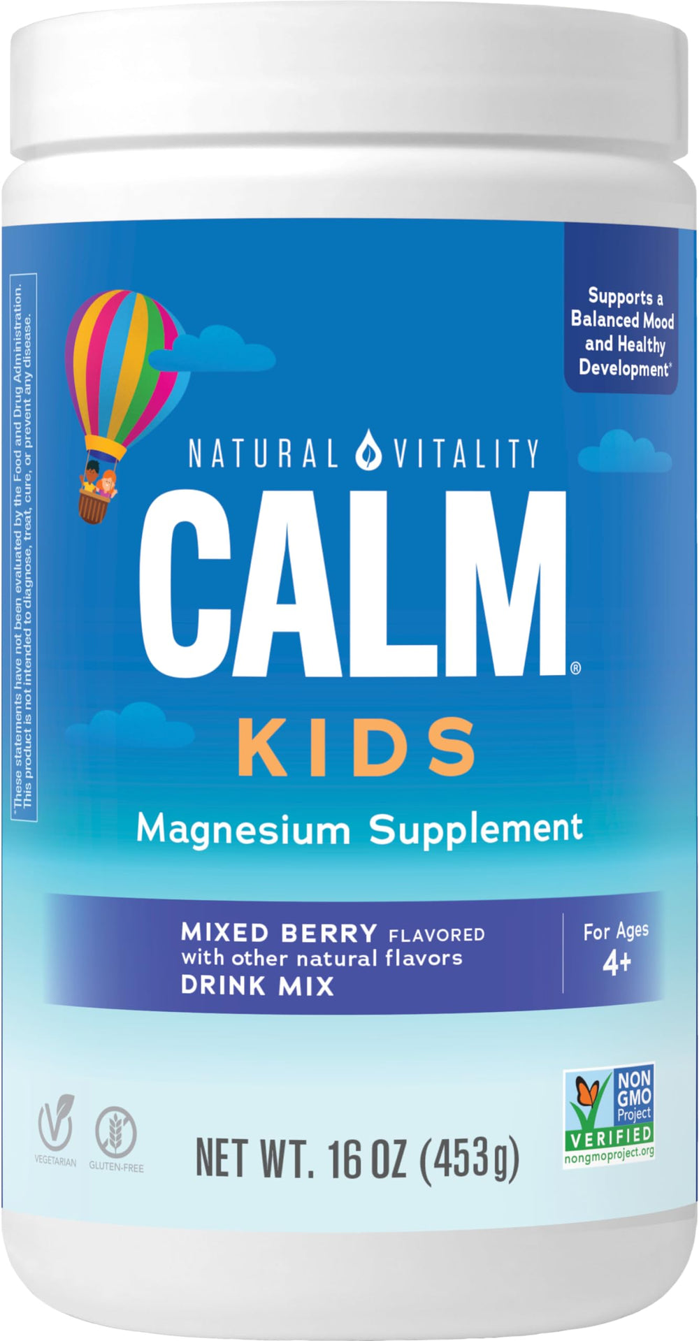 Natural Vitality CALM Sleep Berry drink mix bottle