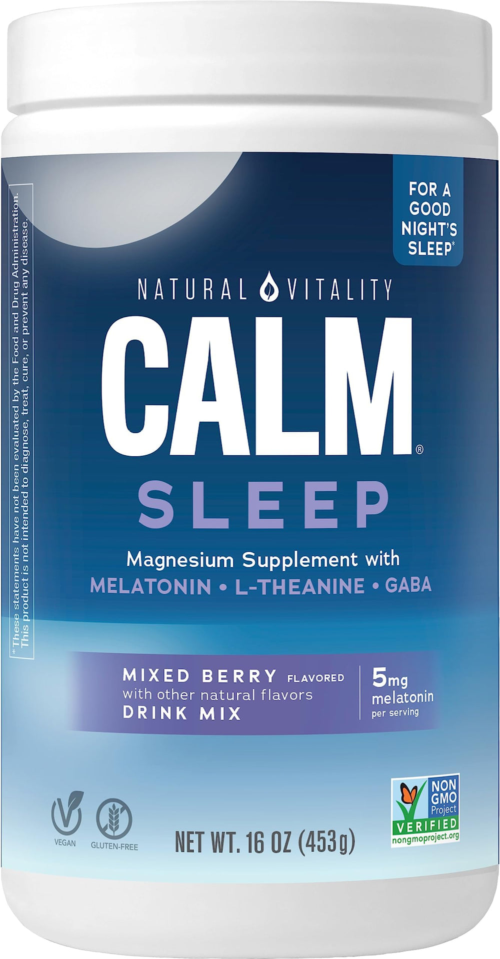 Natural Vitality CALM Sleep Mixed Berry bottle