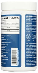 Close-up of Natural Vitality Honey Chamomile Calm Mind label