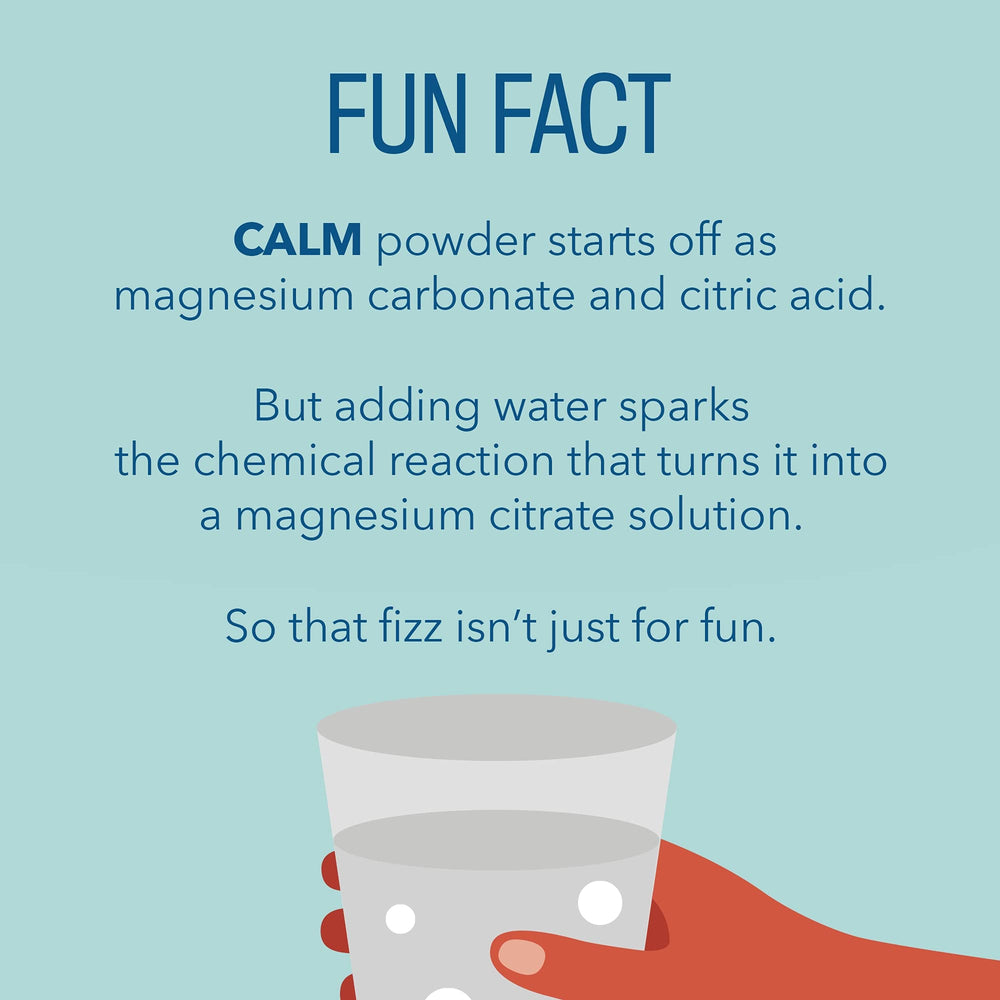 Mixing Calmful Sleep powder into hot water